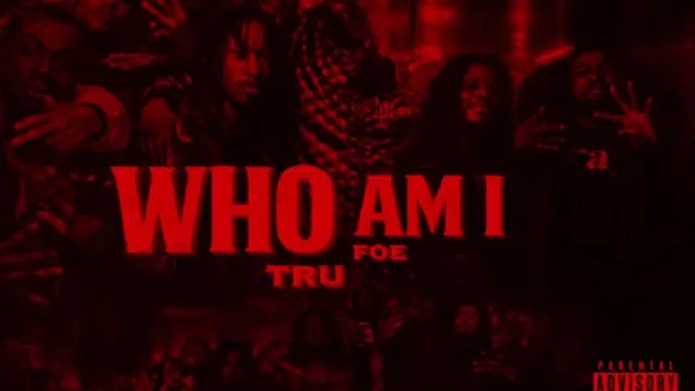 Who Am I cover in red